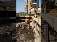 Teleskoparm des Baggers mit Schalenschüssel von Haide Machinery